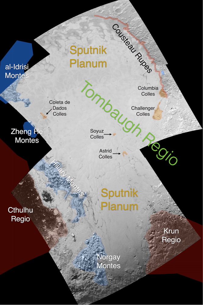 Informal Names for Features on Pluto’s Sputnik Planum
