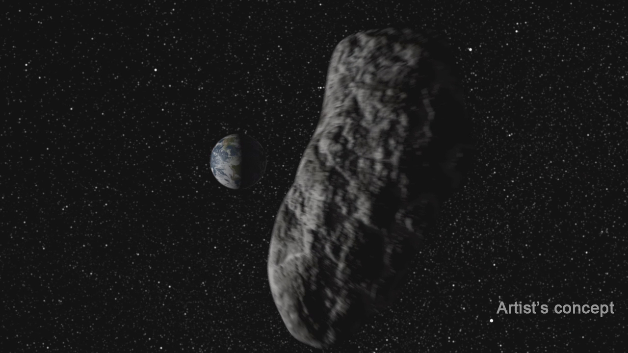 An asteroid is about to crash into Earth.