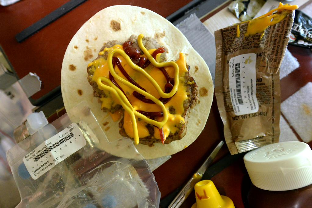 Burger in Space by Scott Kelly