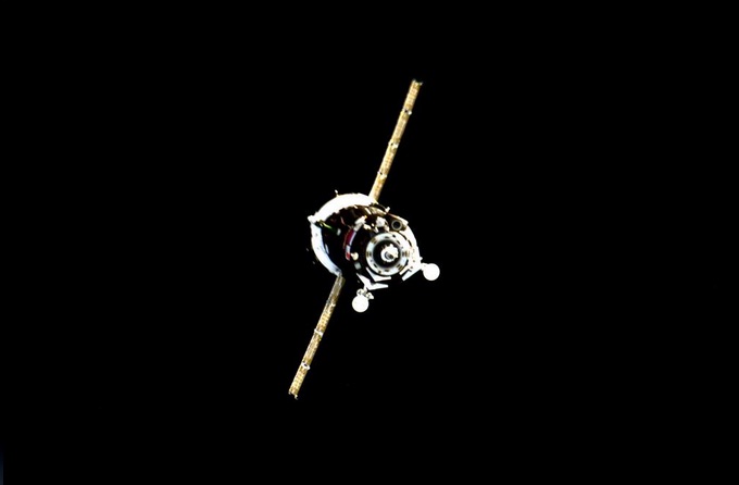 Soyuz Capsule Image from ISS
