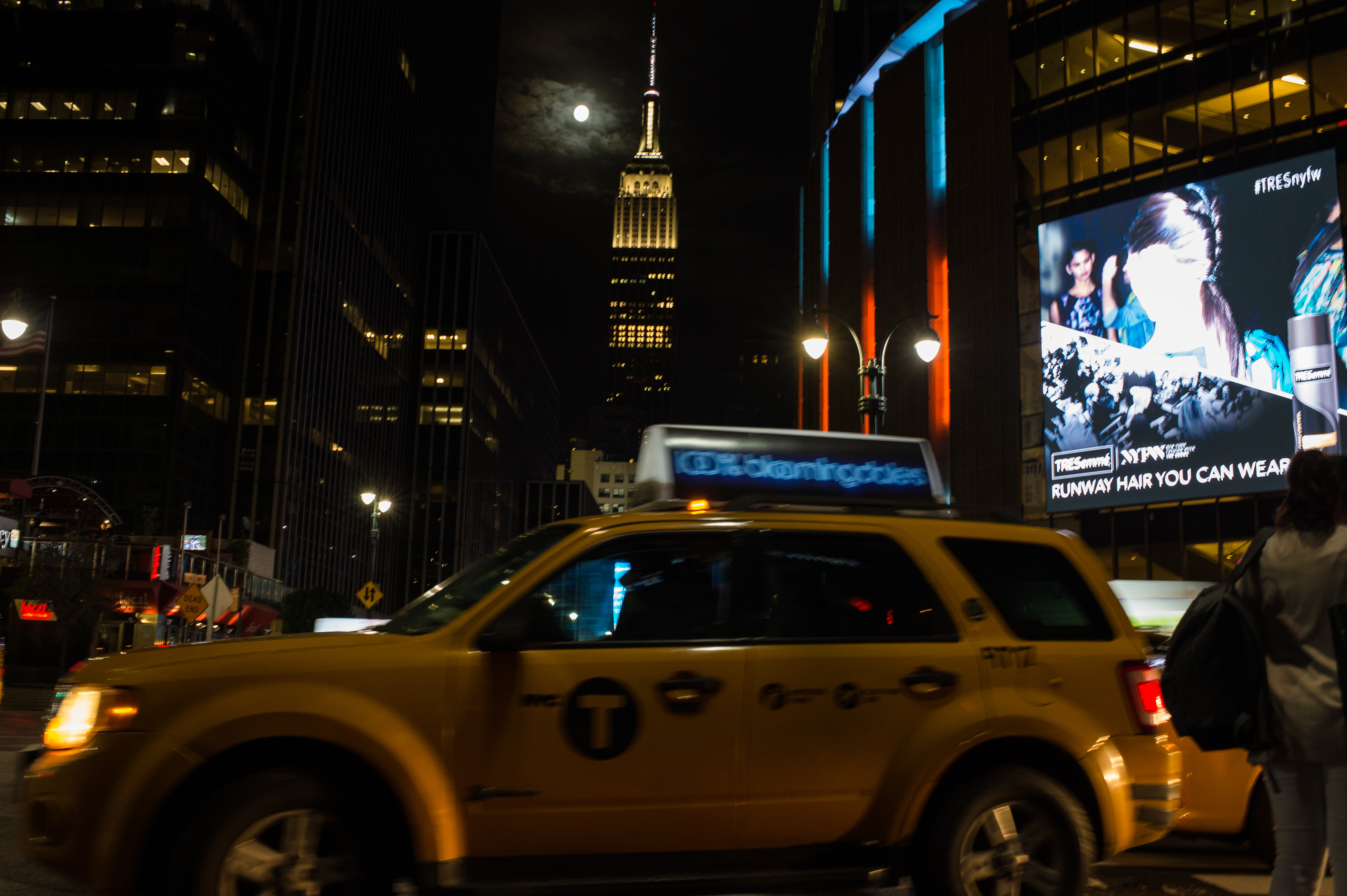 A Full Moon vs. NYC Taxi