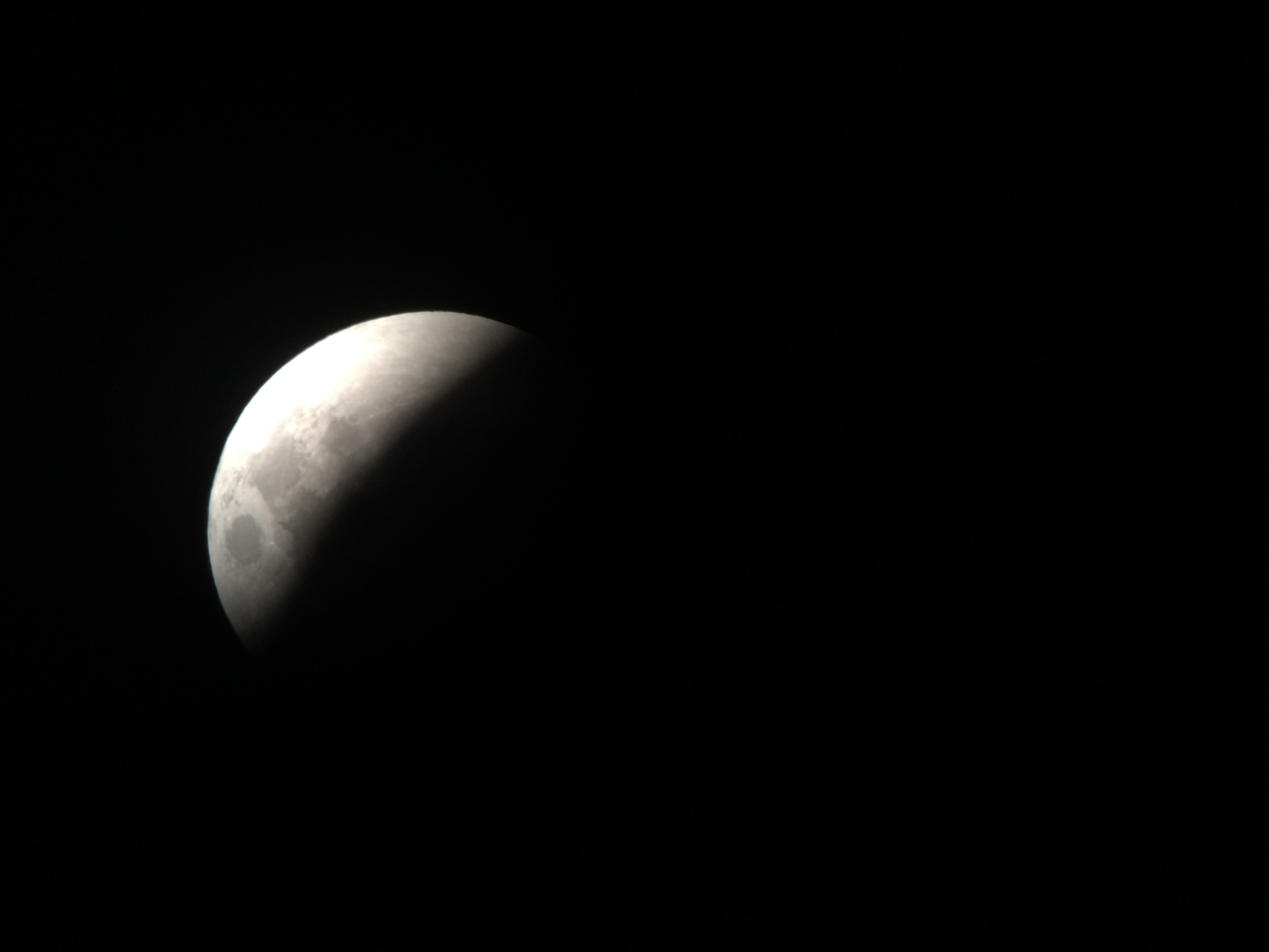 Supermoon Lunar Eclipse from Boston