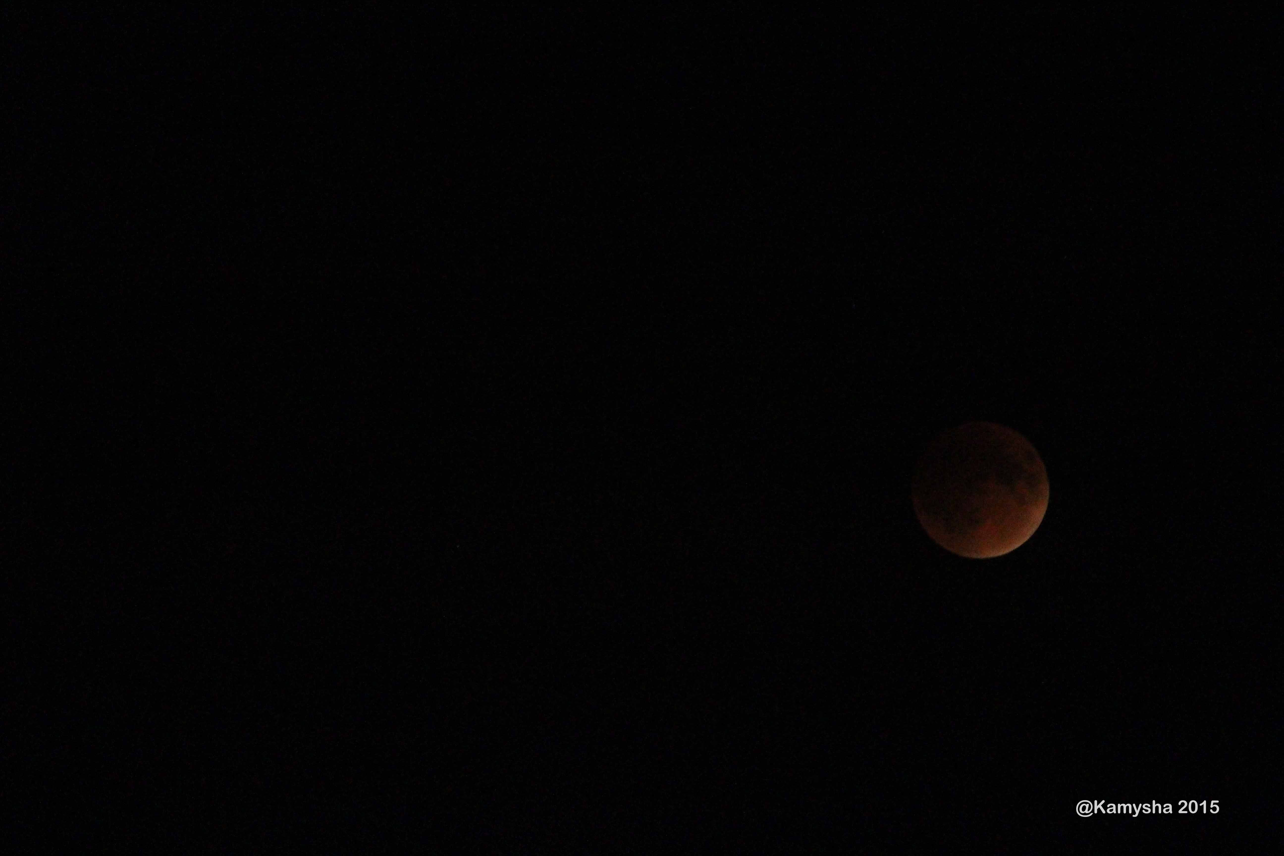 Total Lunar Eclipse from Wilmington, DE