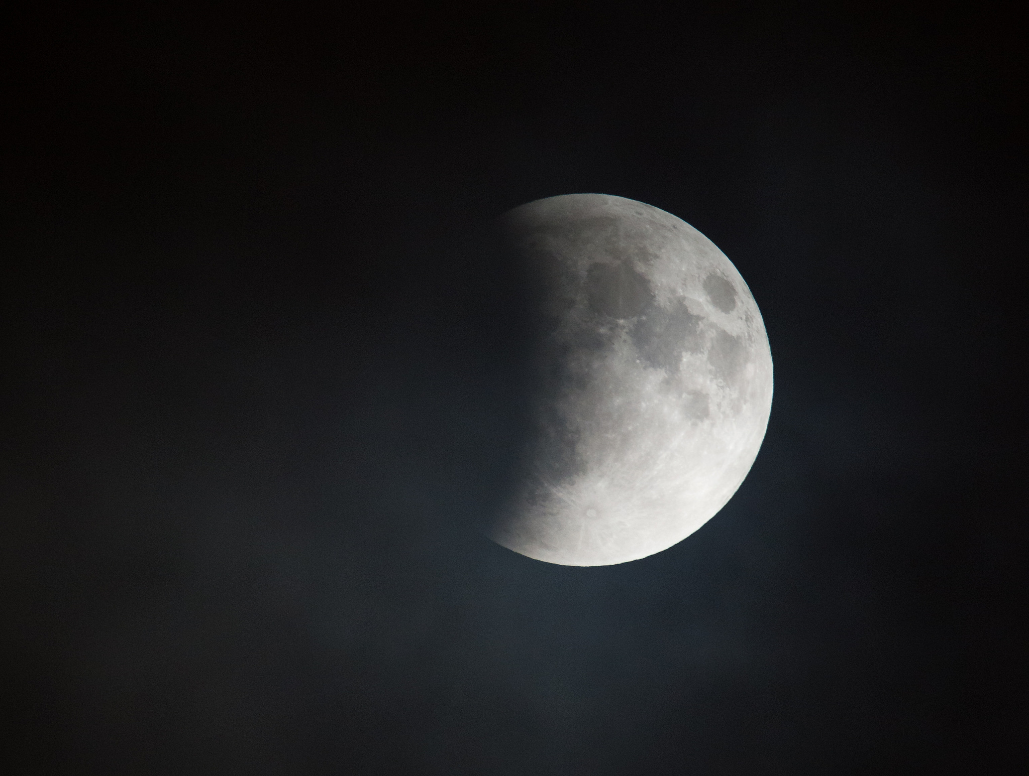 Perigee Moon Total Lunar Eclipse Over DC