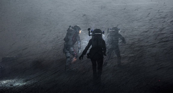 In the movie "The Martian," the astronauts must evacuate due to a storm. Mars' atmosphere wouldn't actually allow for such high winds, an inaccuracy that the screenwriter and book author tried to correct.