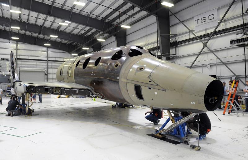 Second SpaceShipTwo Under Construction