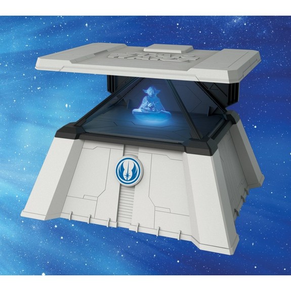 If you concentrate, this "Star Wars" Jedi trainer will bend to your will. <a href="http://store.space.com/star-wars-force-trainer-2-hologram.html?&ICID=SPACE-kids-gift-guide-2015">Buy Star Wars Force Trainer 2 Hologram</a>