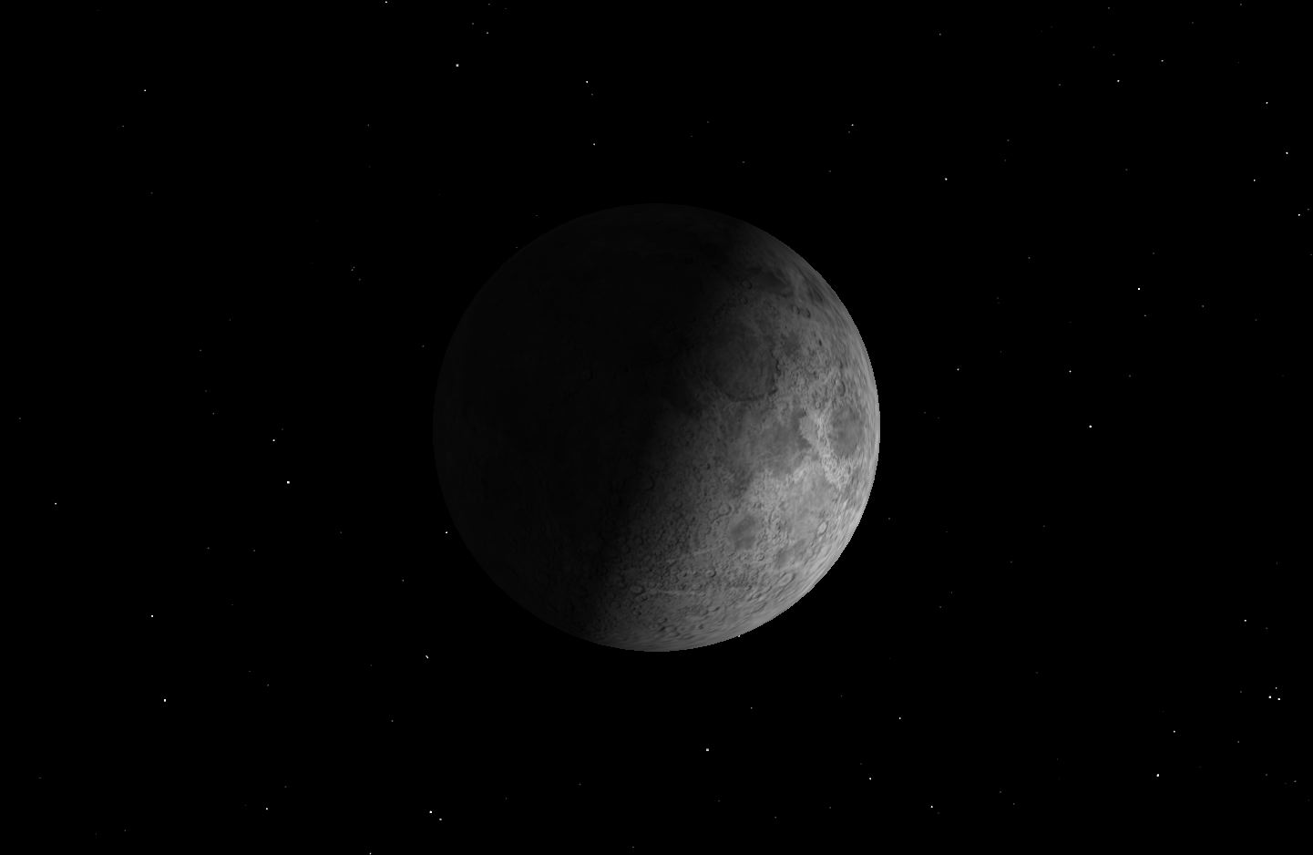 First Quarter Moon, January 2016