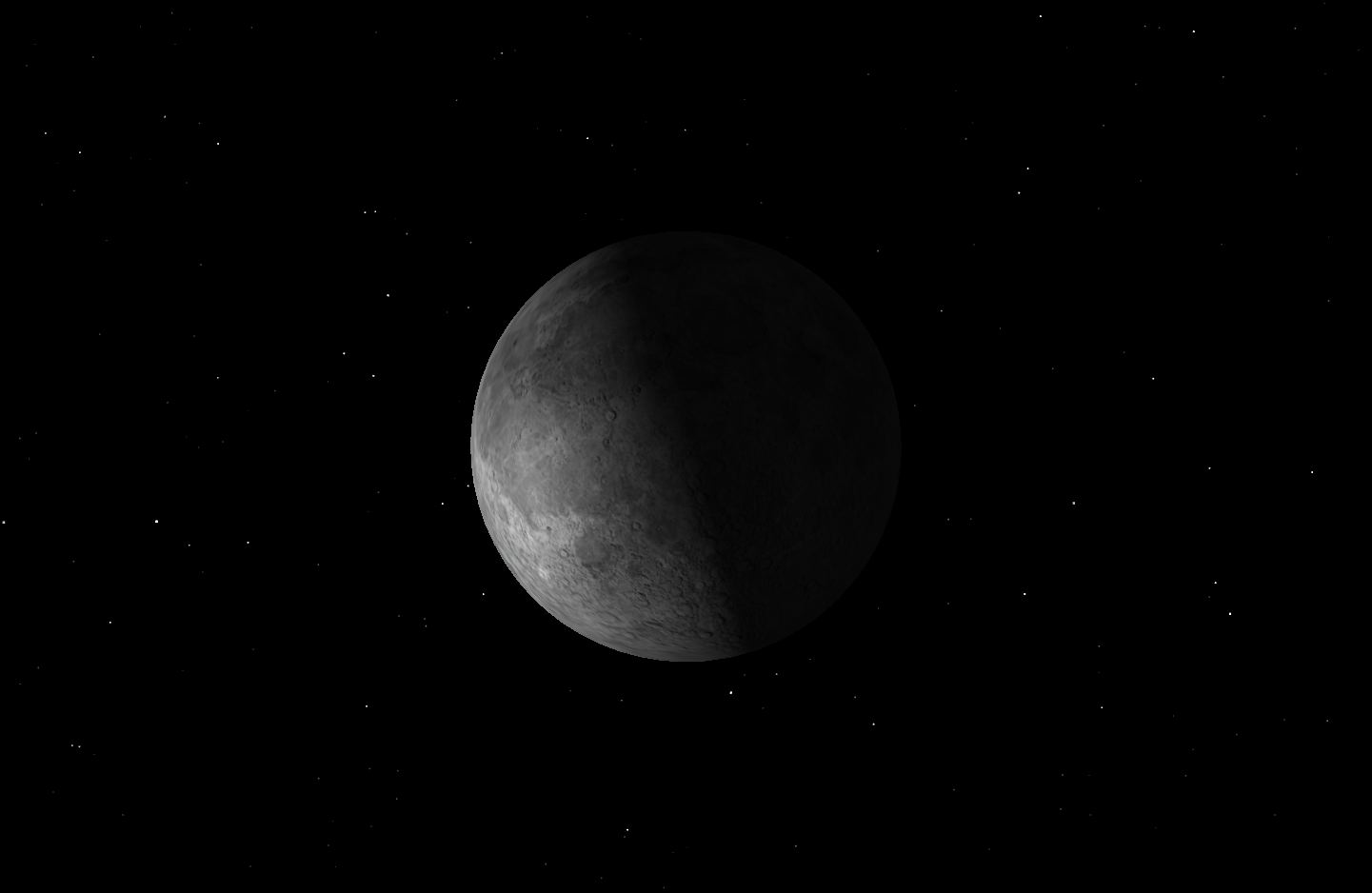 Last Quarter Moon (2nd), January 2016