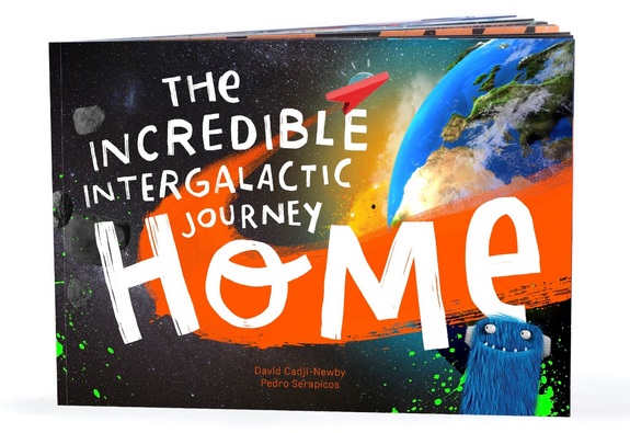 Travel from outer space down to your real-life address with "The Incredible Intergalactic Journey Home," a personalized picture book. <a href="https://www.lostmy.name/en-US/books/thejourneyhome">Customize and buy "The Incredible Intergalactic Journey Home"</a>