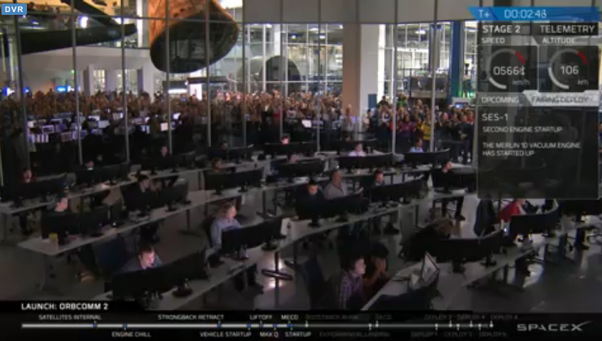 Ground Control to Falcon 9