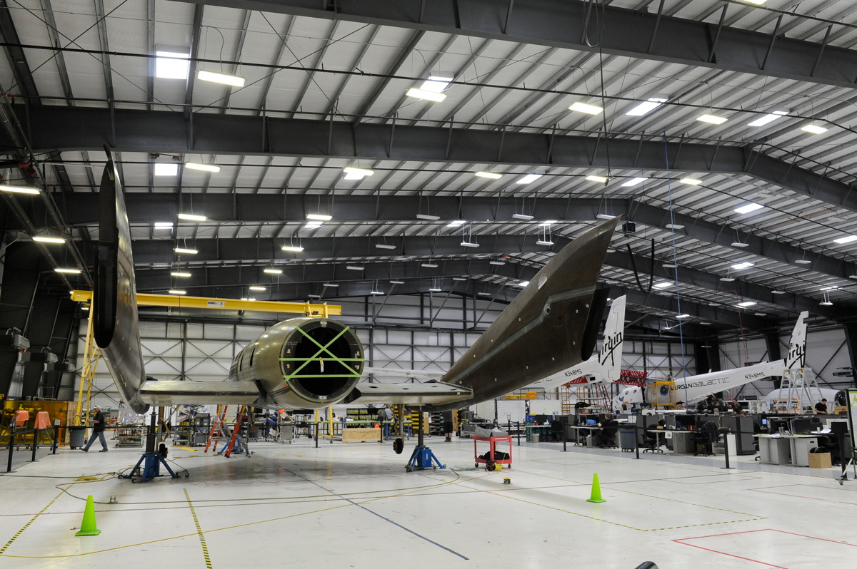 Virgin Galactic's Second SpaceShipTwo and WhiteKnightTwo