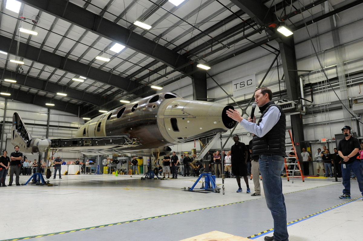 Whitesides and Second Spaceshiptwo