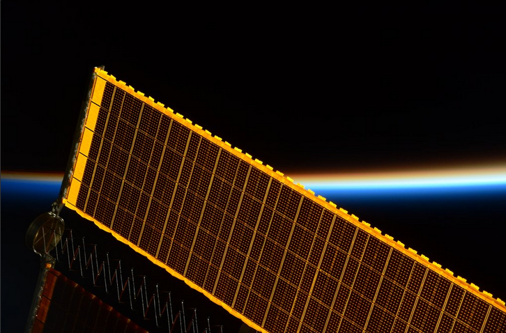 ESA Astronaut Tim Peake Sunrise Strkes ISS