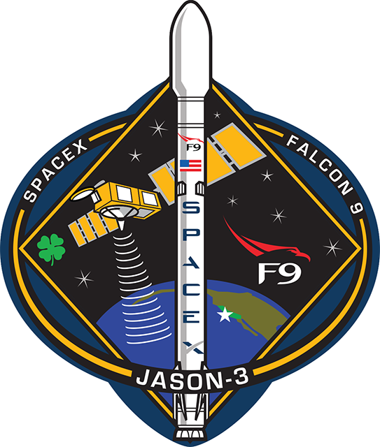 SpaceX Jason-3 Mission Logo