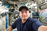 NASA astronaut Scott Kelly is one of two people spending a year in space between 2015-16.