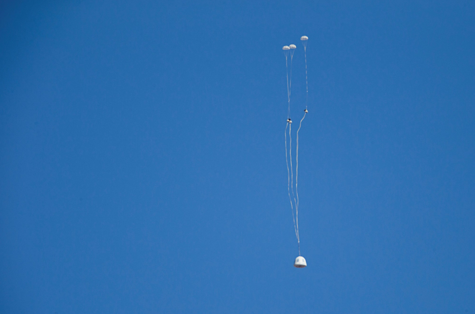 Drogue Chutes Away!