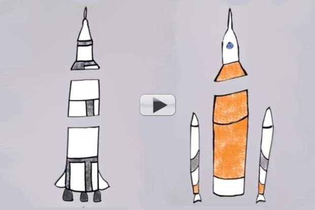 Saturn V vs. SLS - Both Old Tech | Video