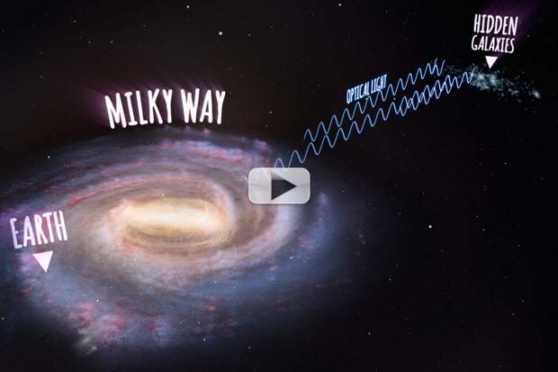 Radio Telescope Reveals Hundreds Of Hidden Galaxies Behind Milky Way's Haze | Video