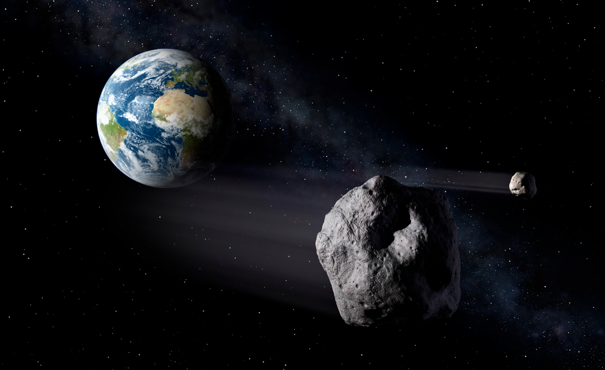 Medium-Size Asteroid Strike Could Unleash a Mini Ice Age