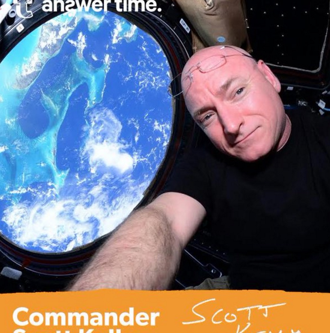 One-Year Astronaut Scott Kelly Spins Tunes on Third Rock Radio Today