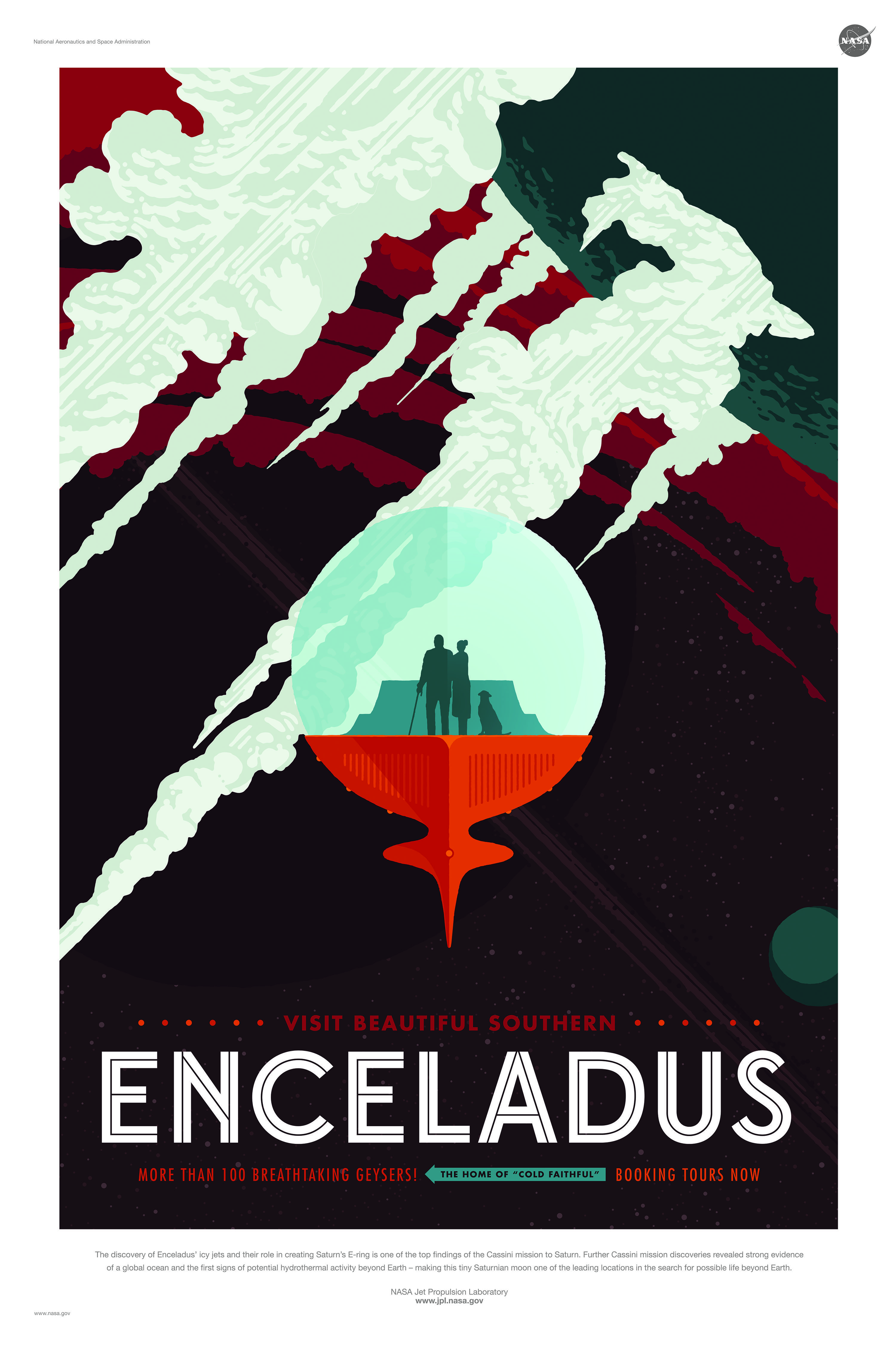 See the Jets of Enceladus!