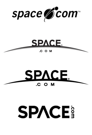 A look at Space.com's logo evolution through the years. 
