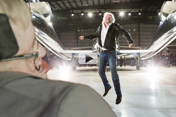 Hawking Finds 'Kindred Spirit' Branson In Space | Video