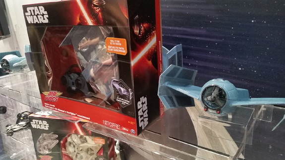 The Star Wars Remote Control Zero Gravity TIE Advance X1 from Air Hogs.