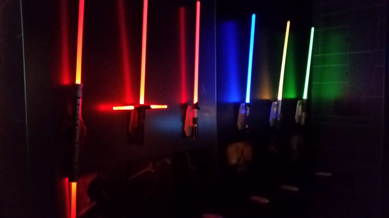 Uncle Milton Wall Lightsabers 