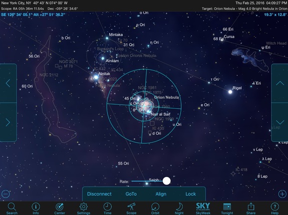 Some apps offer extensive support for controlling all major telescope brands on both iOS and Android devices, allowing you to view thousands of objects through your telescope that are otherwise invisible to the unaided eye.