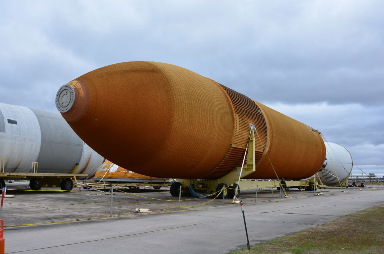 NASA's Last Shuttle External Tank to Cross Oceans, L.A. Streets for Display