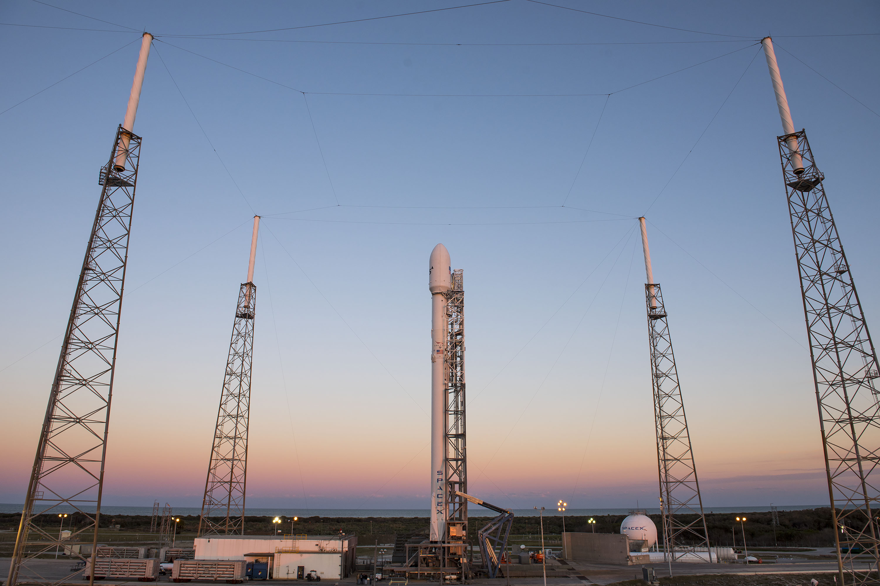 SpaceX successfully launches satellite but fails to land rocket on drone ship