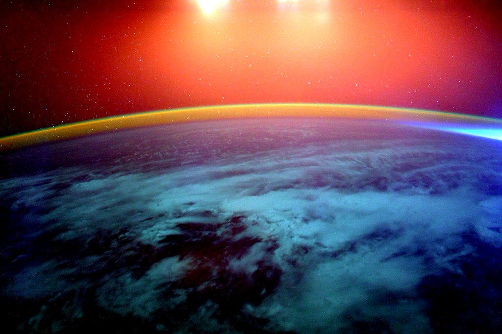 Sunrise on the ISS