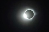 The "diamond ring" effect is seen in this view of the March 8, 2016 total solar eclipse, which was captured by the Slooh Community Observatory.