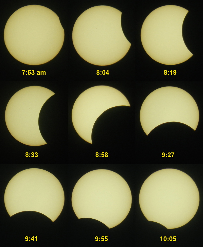 Eclipse Images from the Northern Philippines