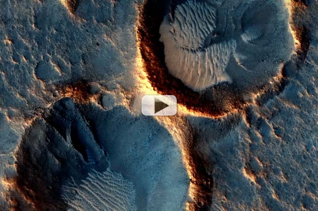Red Planet Majesty - A Decade of Mars Orbiter Science Images | Video
