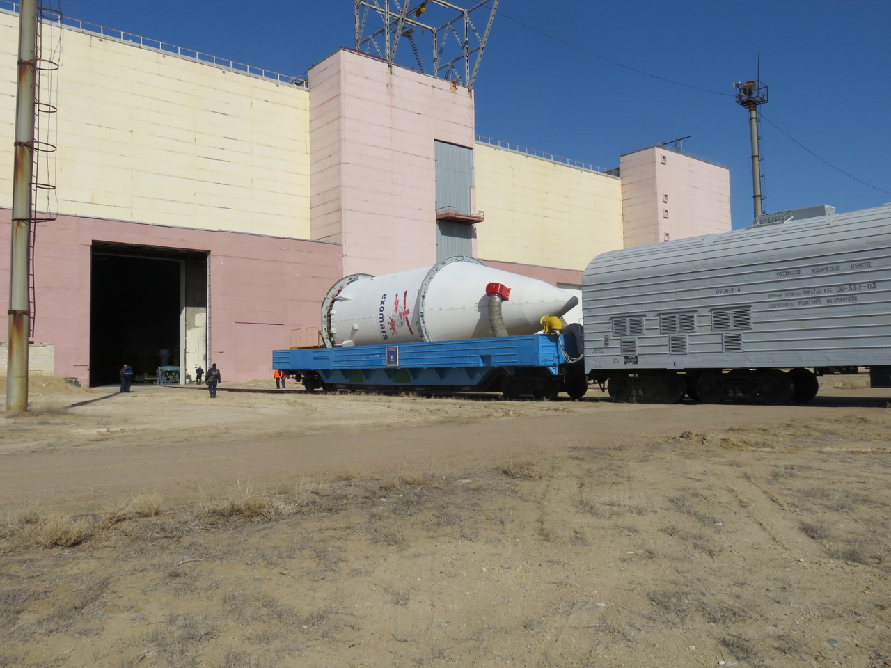 ExoMars Spacecraft at Baikonur