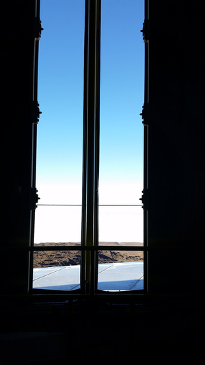 A look through one of the vents.