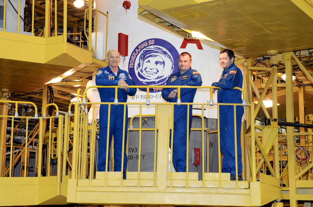 'Year of Yuri Gagarin' Logo Added to Rocket Launching Next Space Station Crew