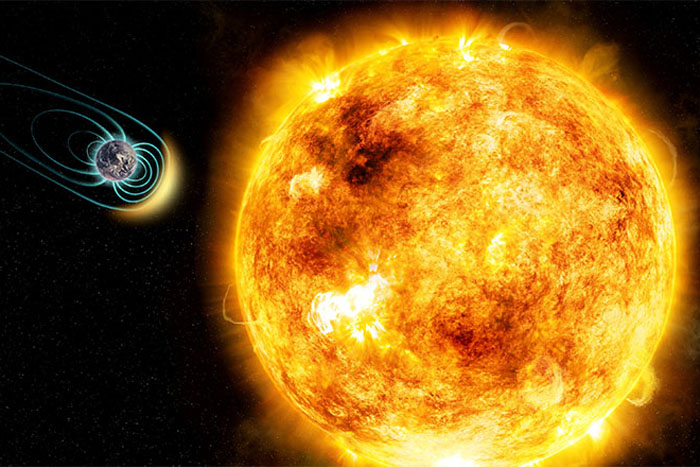 Earth's Magnetism Saved It From Solar Sterilization