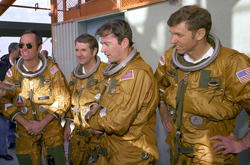 First Space Shuttle Astronauts to Celebrate Flights' 35th Anniversaries