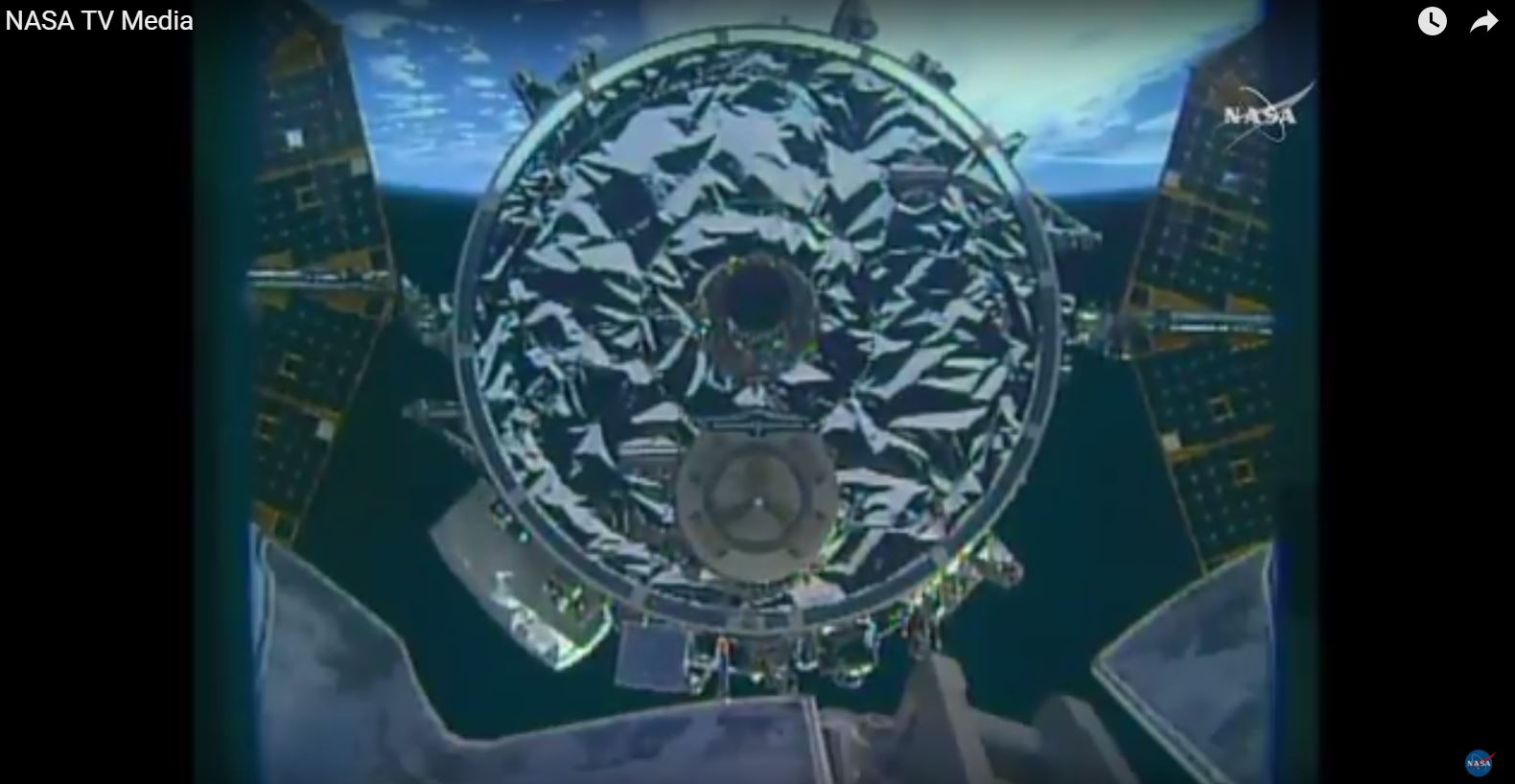 Space Station Snags Cygnus Supply Ship