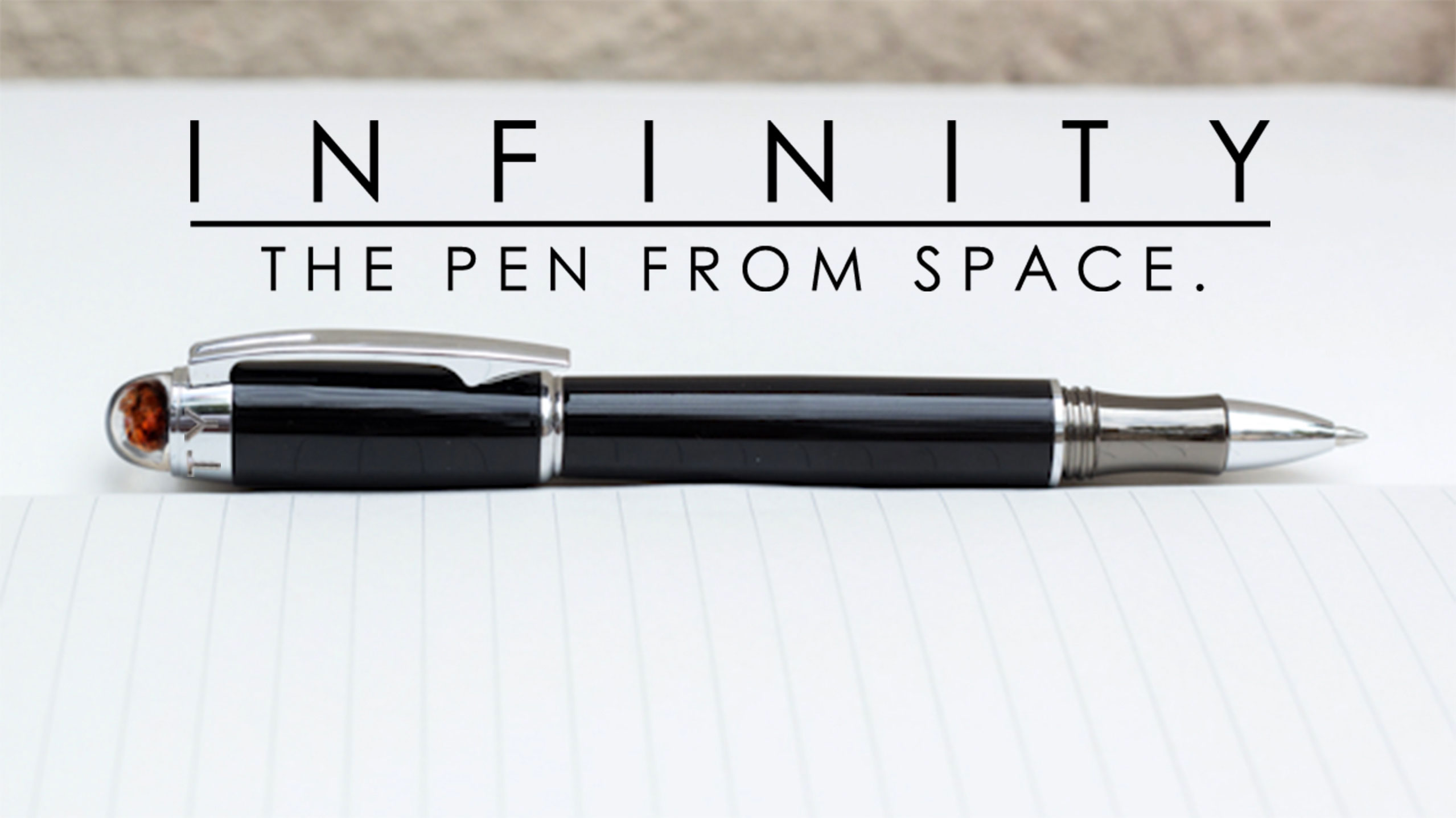 Russian Meteor Fragments Showcased in New 'Infinity Pen'