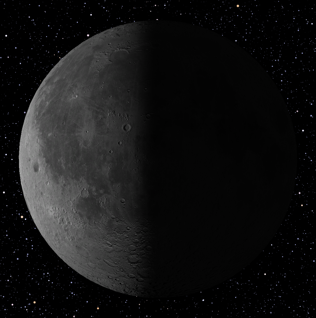 The Moon's 'Blue' Last Quarter Phase Explained