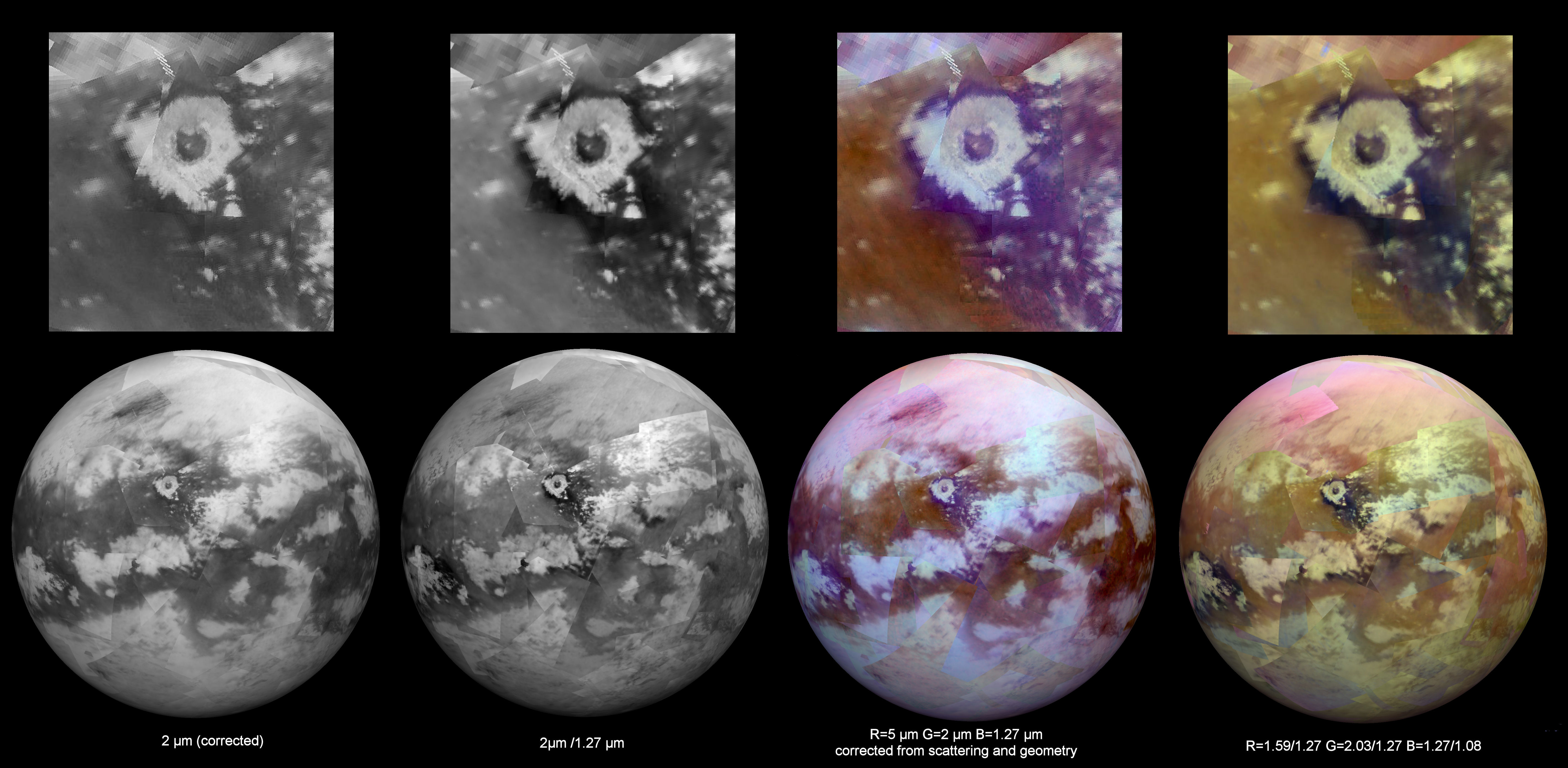 Titan's Hidden Surface: Global Map Shows New Details 