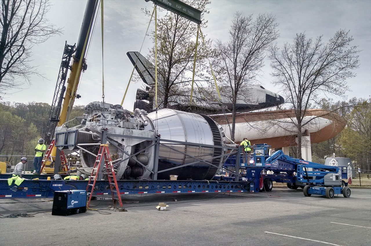 Last Existing Shuttle-Centaur Rocket Stage Moving to Cleveland for Display