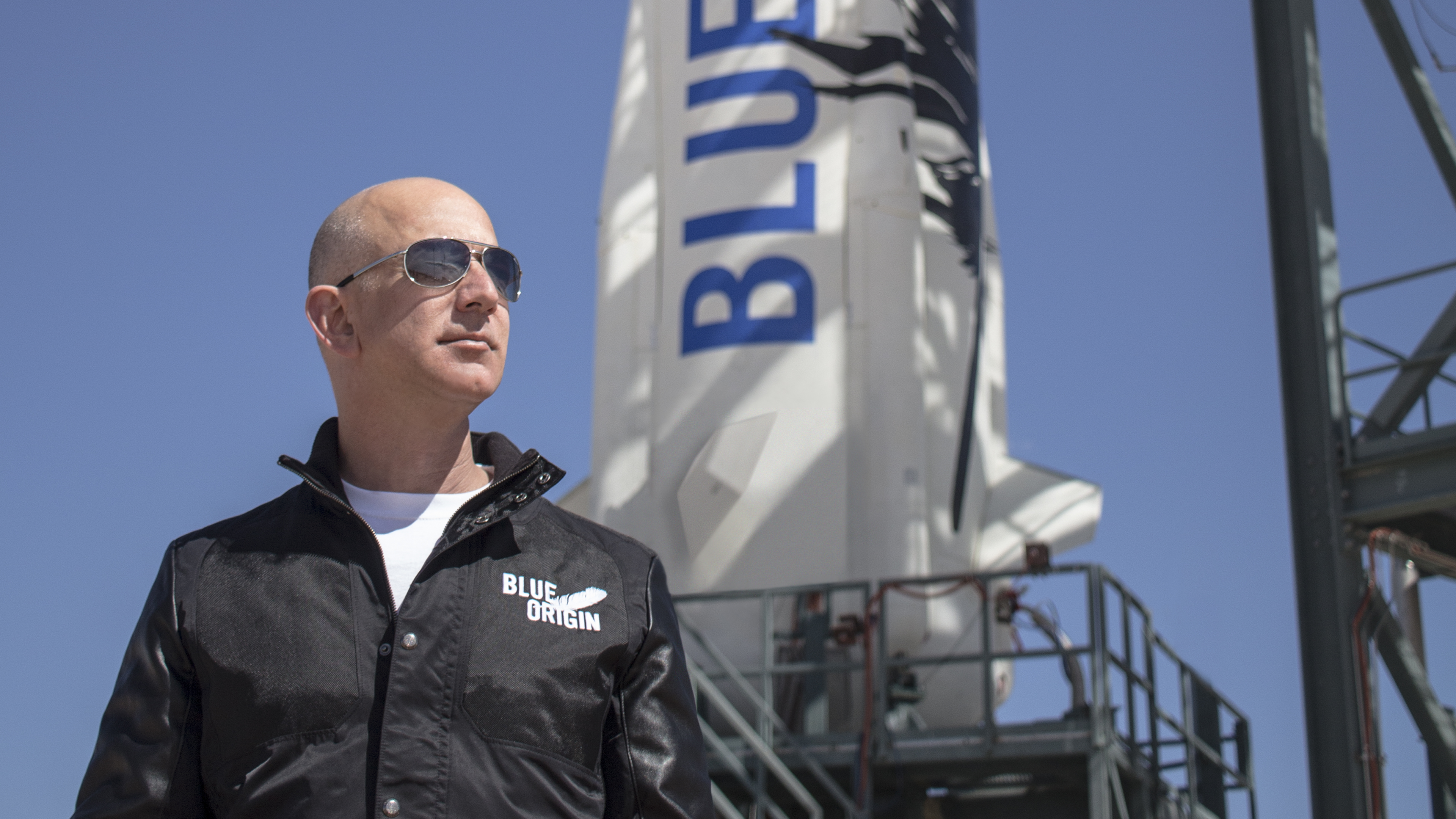 Jeff Bezos' Blue Origin Launches and Lands Private Rocket for Third Time