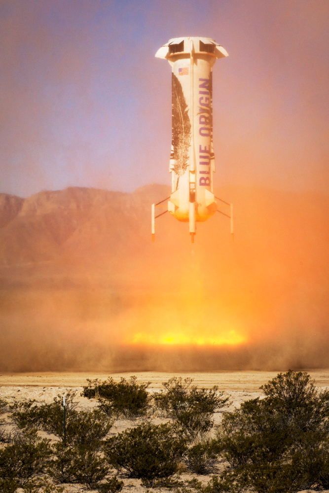 Blue Origin New Shepard Landing