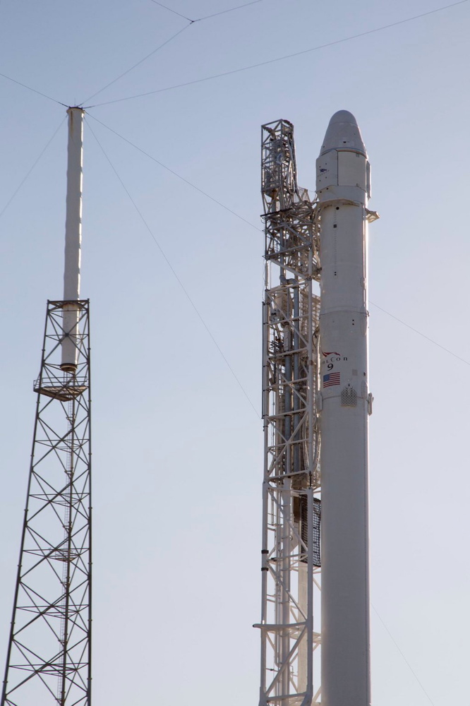 SpaceX Conducts Static Fire Test Ahead of Dragon Launch